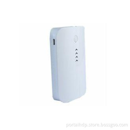 White 6000mAh High Capacity Power Bank OEM Dual USB For MP3